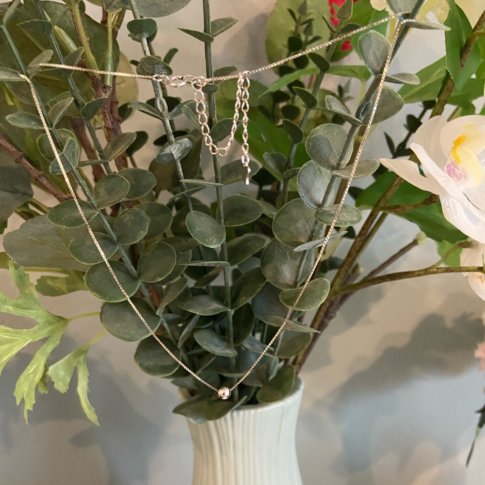 Silver necklace